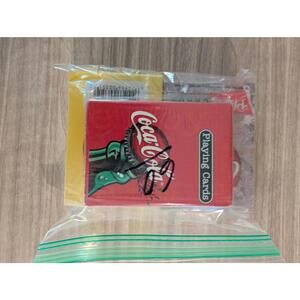 5 NEW Sealed Decks Coca-Cola Playing Cards - Bulk Lot - Official Licensed